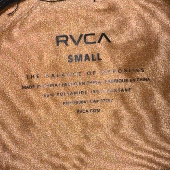 RVCA Black Lace Patterned String Bikini Set | Hot Girl Summer Beachwear | Sz Sm - Picture 8 of 9